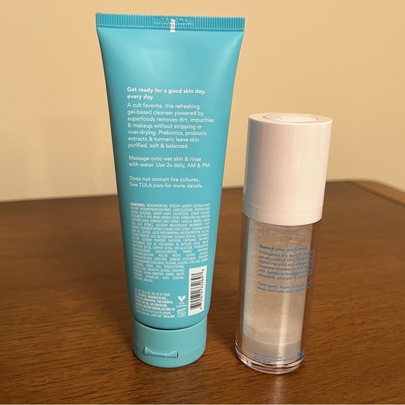 Set of 2: Tula The Cult Classic Cleanser AND 24-7 Ultra Hydration Complex Serum - Picture 2 of 6